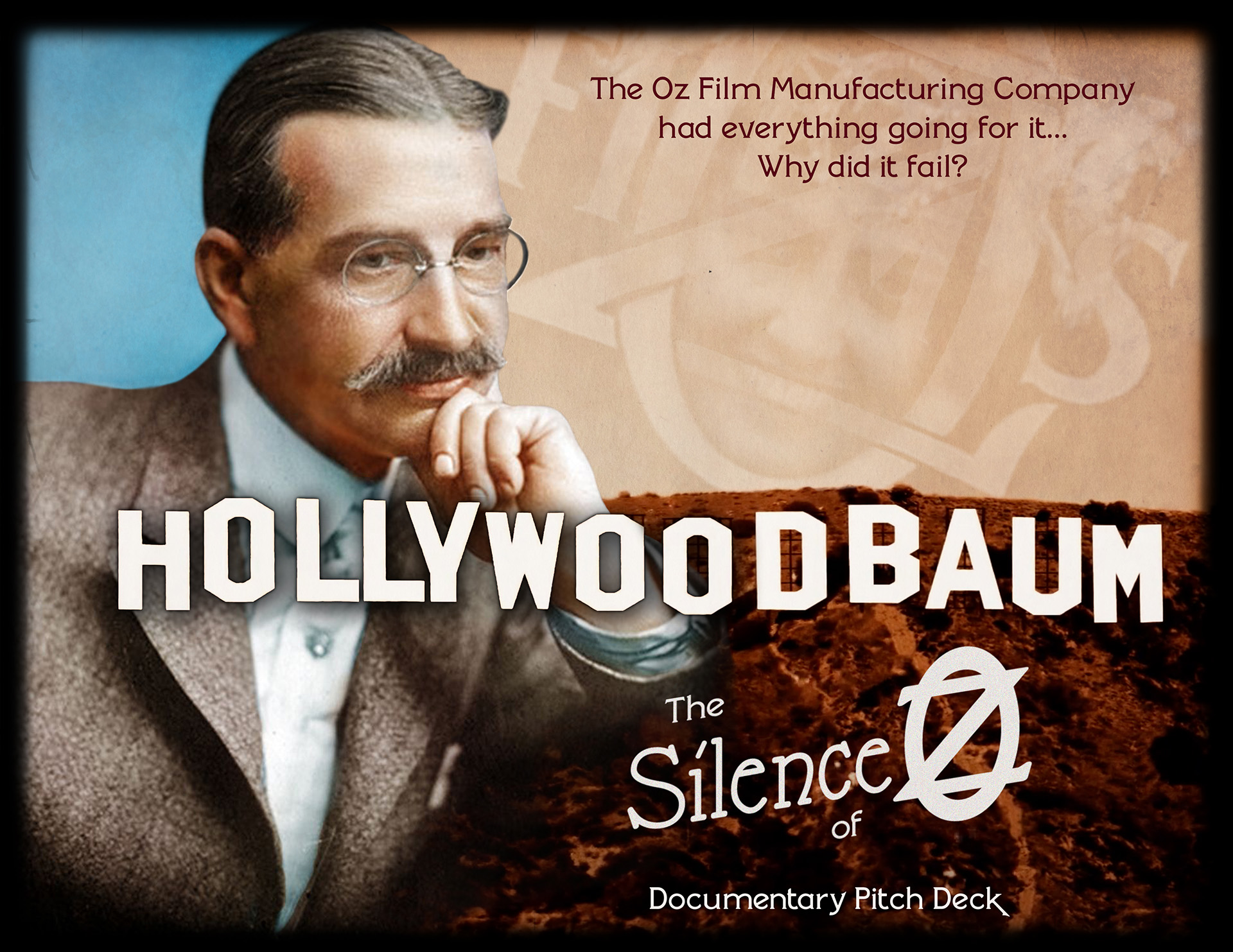 Hollywood Baum - The Silence of Oz Pitch Deck Cover